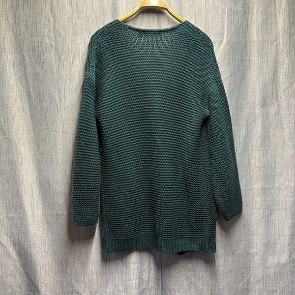 Brave soul Women's Teal Open-Front knit Sweater size XS - Picture 6 of 9